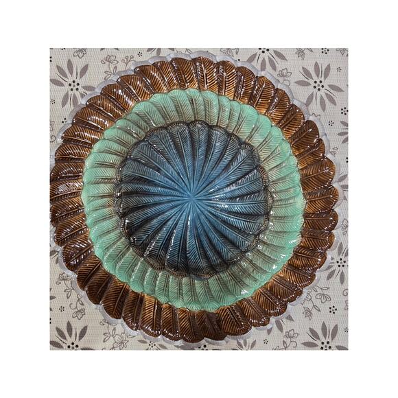 NWT John Derian for Target Feathers Round Serving Platter – 13" Stoneware - Picture 4 of 7